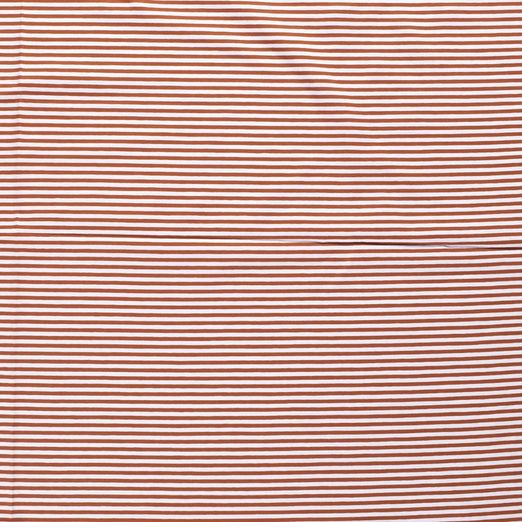 Jersey Streifen Blutorange Jersey Streifen Blutorange