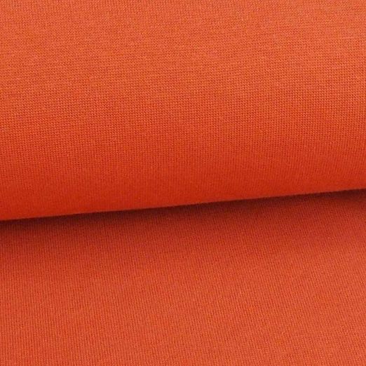 XXL Bündchen 150 cm Breit Feinripp Uni Blutorange XXL Bündchen 150 cm Breit Feinripp Uni Blutorange