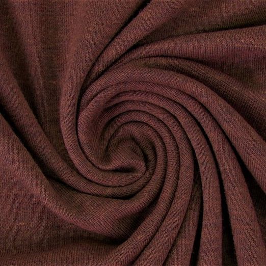 Jersey Uni Blutorange Schwarzmeliert Jersey Uni Blutorange Schwarzmeliert