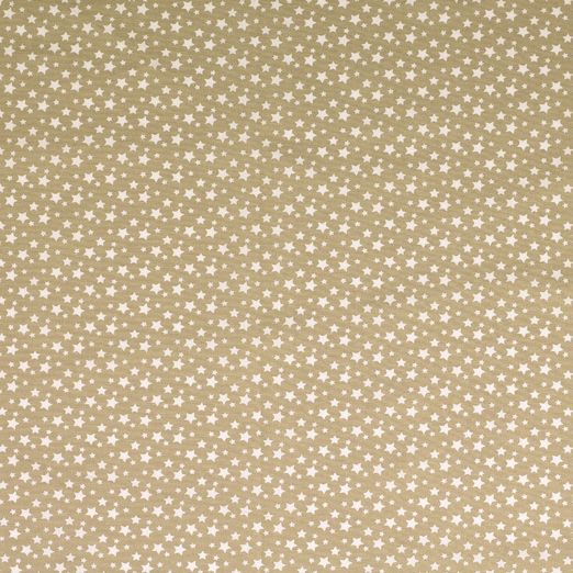 Baumwolle Darling Little & Small Stars Beige