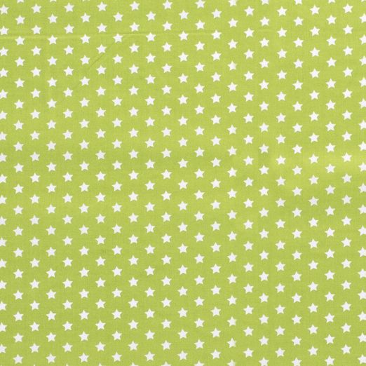 Baumwolle Sterne MINI Standard Kiwi Baumwolle Sterne MINI Standard Kiwi