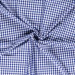 Baumwolle Karo Maxi Standard Royalblau Baumwolle Karo Maxi Standard Royalblau