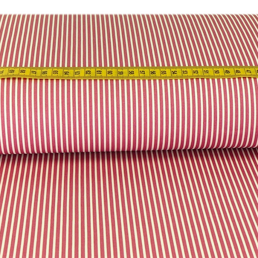 Baumwolle Stripes Altrosa Baumwolle Stripes Altrosa