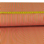Baumwolle Stripes Terracotta Baumwolle Stripes Terracotta