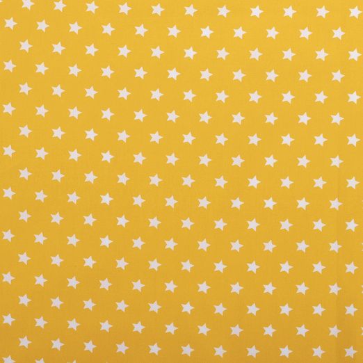 Baumwolle Sterne Standard Sonnengelb Baumwolle Sterne Standard Sonnengelb