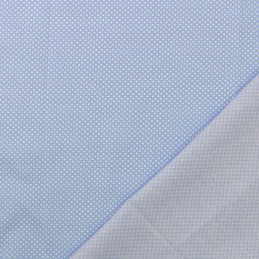 Baumwolle Darling Mini Dots Hellblau Baumwolle Darling Mini Dots Hellblau