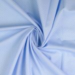 Baumwolle Mini Dots Hellblau