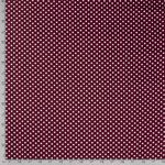 Baumwolle Punkte Standard Bordeaux Baumwolle Punkte Standard Bordeaux