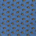 Baumwolle Panzer & Sterne auf Rauchblau Baumwolle Panzer & Sterne auf Rauchblau