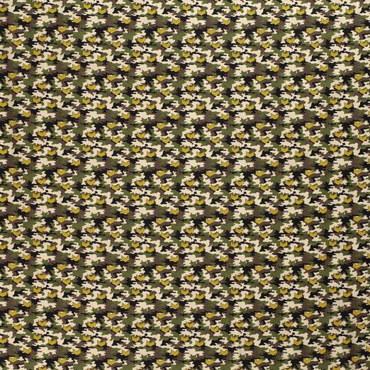 Baumwolle Camouflage mit Abzeichen Khaki Baumwolle Camouflage mit Abzeichen Khaki