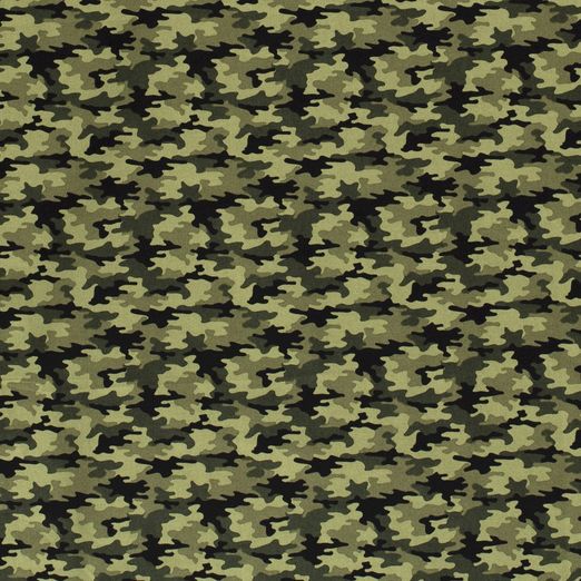 Baumwolle New Camouflage Grün Baumwolle New Camouflage Grün