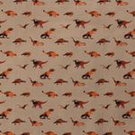 Baumwolle mit Tarnmuster auf Taupe – Camouflage Baumwolle mit Tarnmuster auf Taupe – Camouflage
