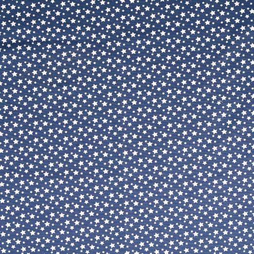 Baumwolle Darling Little & Small Stars Dunkelblau Baumwolle Darling Little & Small Stars Dunkelblau