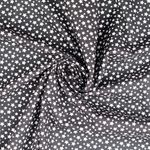 Baumwolle Stars Schwarz Baumwolle Stars Schwarz