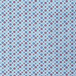 Baumwolle Sterne im Kreis auf Hellblau Baumwolle Sterne im Kreis auf Hellblau
