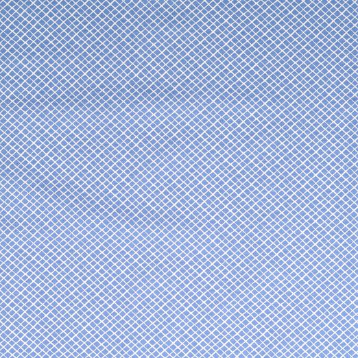 Baumwolle Darling Cross Lines Rauchblau Baumwolle Darling Cross Lines Rauchblau