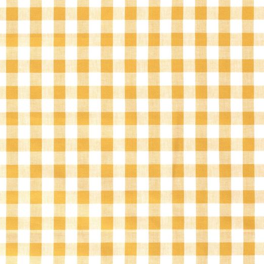Baumwolle Karo XL Standard Senfgelb Baumwolle Karo XL Standard Senfgelb