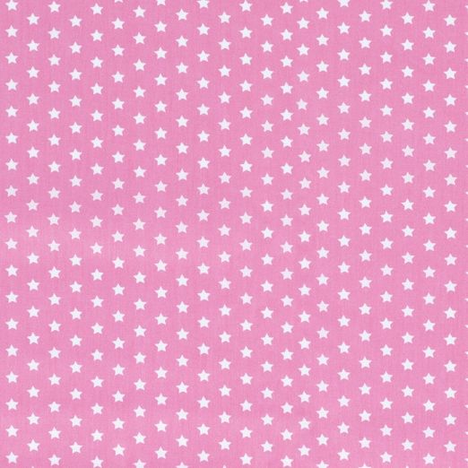 Baumwolle Sterne MINI Standard Rosa Baumwolle Sterne MINI Standard Rosa
