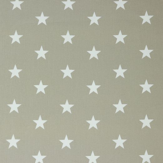 Baumwolle Standard Serie Sterne XL Sand Baumwolle Standard Serie Sterne XL Sand