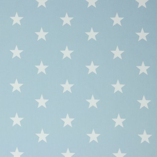 Baumwolle Standard Serie Sterne XL Babyblau