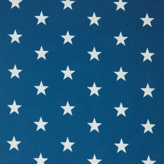 Baumwolle Standard Serie Sterne XL Rauchblau Baumwolle Standard Serie Sterne XL Rauchblau