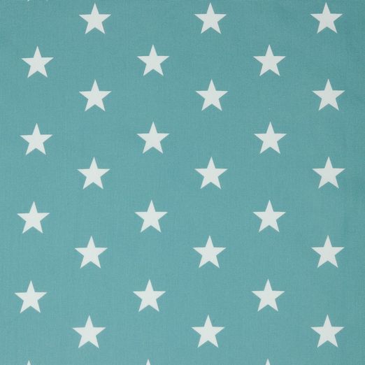 Baumwolle Standard Serie Sterne XL Dunkelmint Baumwolle Standard Serie Sterne XL Dunkelmint