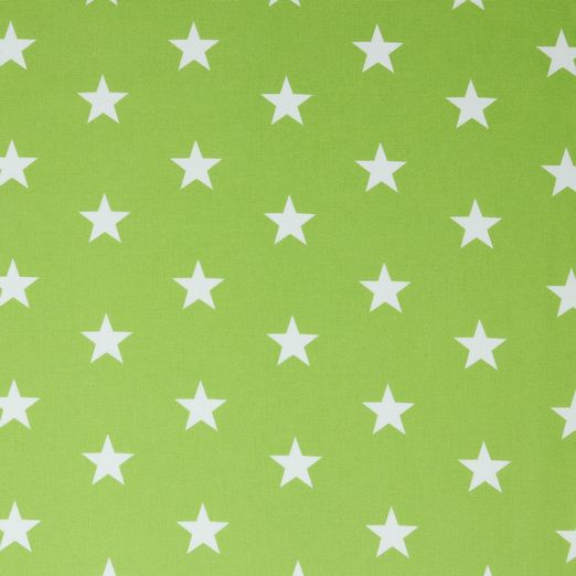Baumwolle Standard Serie Sterne XL Lime Baumwolle Standard Serie Sterne XL Lime