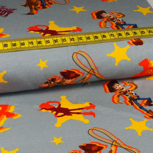 Jersey Little Darling Toy Story Sheriff Woody Grau Digital Jersey Little Darling Toy Story Sheriff Woody Grau Digital
