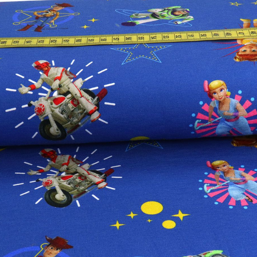 Jersey Little Darling Toy Story Stars Blau Digital Jersey Little Darling Toy Story Stars Blau Digital