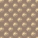 Jersey Jurassic World Dino im Kreis Taupe LIZENZ Jersey Jurassic World Dino im Kreis Taupe LIZENZ