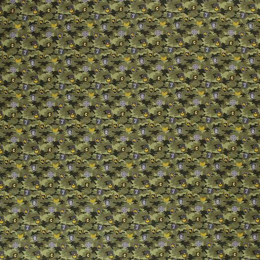 Baumwolle Piloten Camouflage Grün Baumwolle Piloten Camouflage Grün