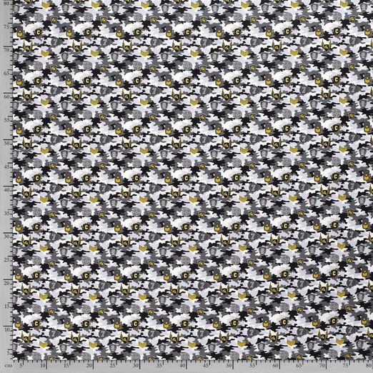 Baumwolle Piloten Camouflage Grau Baumwolle Piloten Camouflage Grau