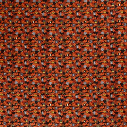 Baumwolle Piloten Camouflage Orange Baumwolle Piloten Camouflage Orange