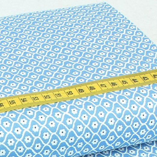 Baumwolle MICHAEL MILLER Flower Net Wedgewood Baumwolle MICHAEL MILLER Flower Net Wedgewood
