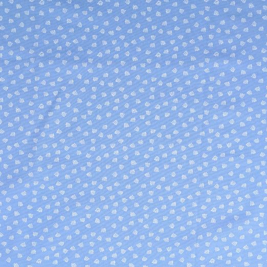 Baumwolle Small Anker Rauchblau Baumwolle Small Anker Rauchblau