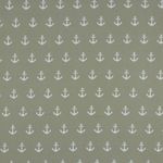 Baumwolle Anchor auf Beige