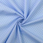 Baumwolle Mini Totenköpfe Hellblau Baumwolle Mini Totenköpfe Hellblau