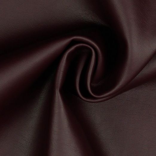 Narbenlederimitat - weiches Kunstleder Bordeaux Narbenlederimitat - weiches Kunstleder Bordeaux