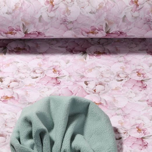 Softshell - Digitaldruck Rosen Rosa