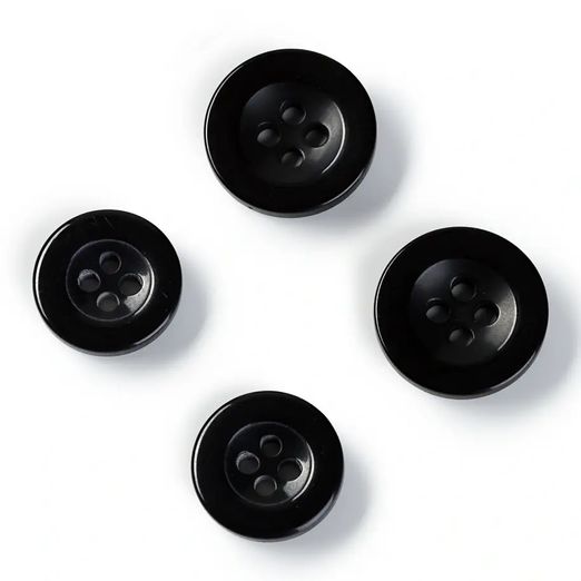 Prym Hosenknöpfe - 15 und 17mm - schwarz - 10 Stück