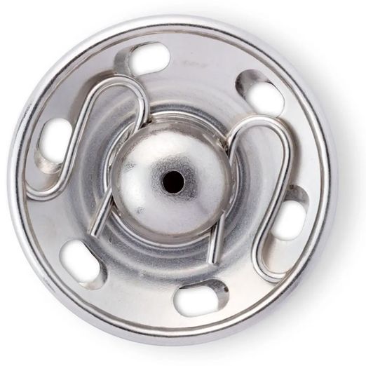 Prym Annäh-Druckknöpfe - 21mm - silberfarbig - goldfarbig - 3 Stück