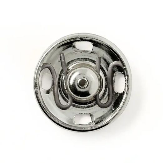 Prym Annäh-Druckknöpfe - 17mm - silberfarbig - goldfarbig - 4 Stück