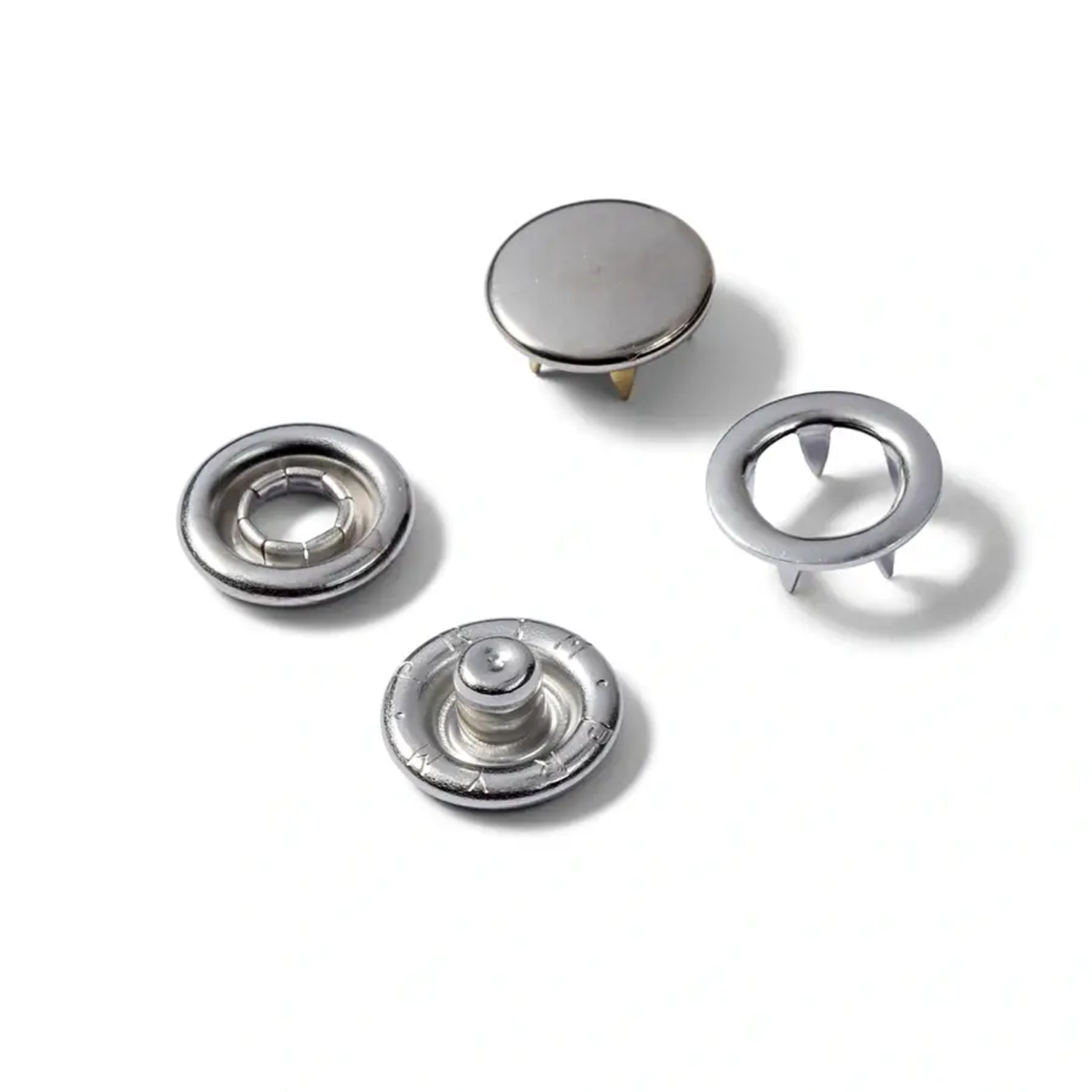 Prym geschlossene Jersey Druckknöpfe - silberfarben - 10 mm - Nachfüllpackung - 20 Stück-0 Prym geschlossene Jersey Druckknöpfe - silberfarben - 10 mm - Nachfüllpackung - 20 Stück-0