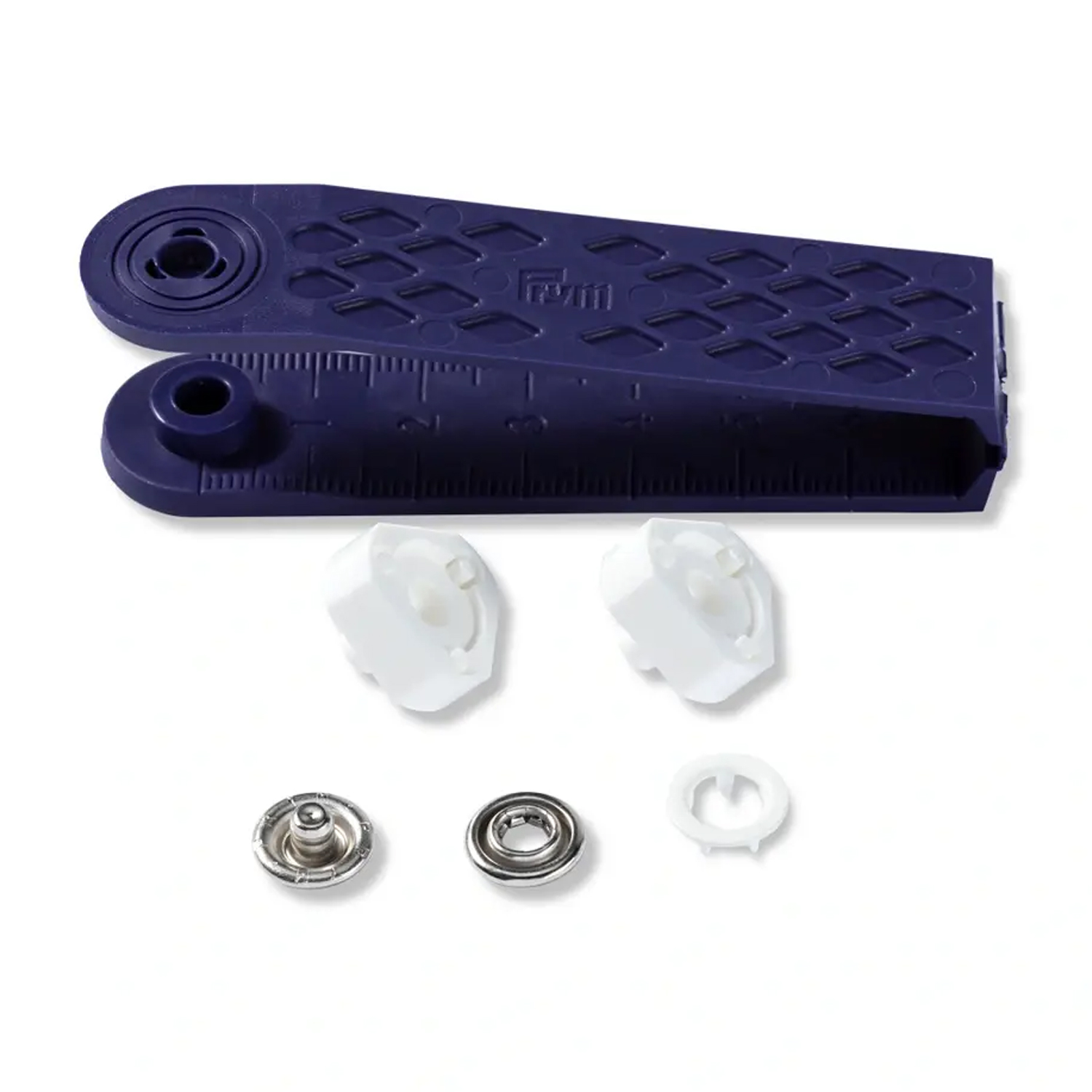 Prym offene Jersey Druckknöpfe – weiß – 10 mm – mit Werkzeug und Aufsätzen – 10 Stück-0 Prym offene Jersey Druckknöpfe – weiß – 10 mm – mit Werkzeug und Aufsätzen – 10 Stück-0