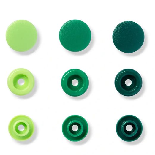 Prym LOVE Snap Druckknöpfe - grün - 12,4mm - 30 Stück