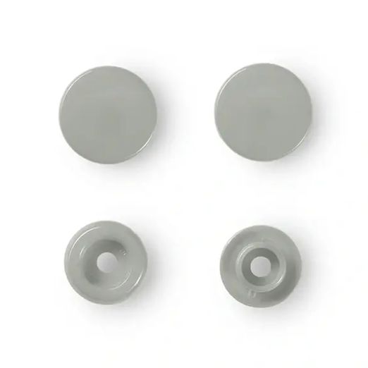 Prym Snap - Boutons-pression - 12,4 mm - Gris - 30 pièces