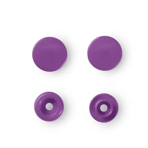 Prym Snap - Druckknöpfe - 12,4mm - lila - 30 Stück