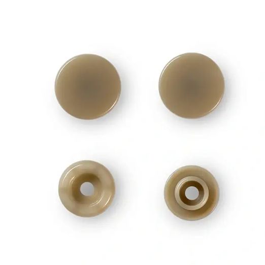 Prym Snap - Druckknöpfe - 12,4mm - champagner - 30 Stück