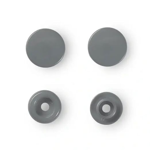 Prym Snap - Druckknöpfe - 12,4mm - silber - 30 Stück