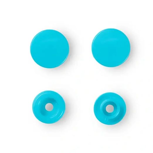 Prym Snap - Druckknöpfe - 12,4mm - türkis - 30 Stück